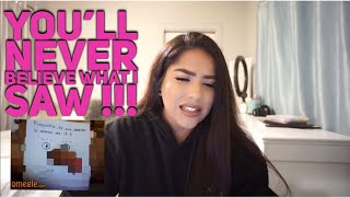 Video chatting with strangers online got SCARY !