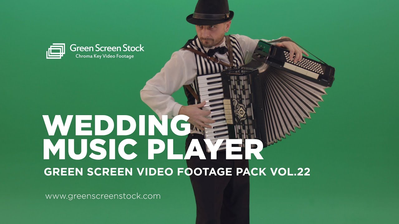 Wedding Music Artist – Green Screen Video Footage Pack #greenscreen #chromakey