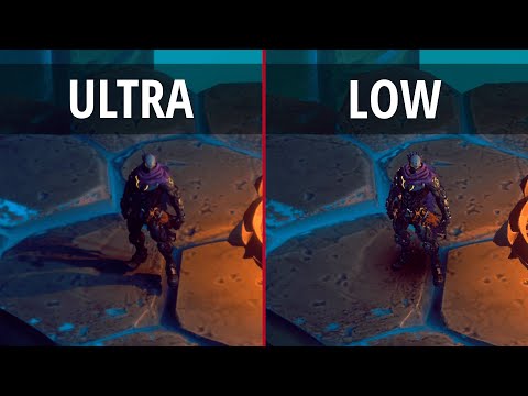 [4K] DARKSIDERS GENESIS - PC Ultra / Low FRAME RATE & GRAPHICS COMPARISON