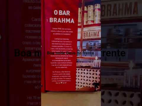 Vai Brasil São Paulo bar Brahma