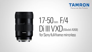 Tamron 17-50mm f/4 Di III VXD Lens (Sony E) A068 B&H Photo Video Tamron 17-50mm f/4 Di III VXD Lens (Sony E) A068 B&H Photo Video
