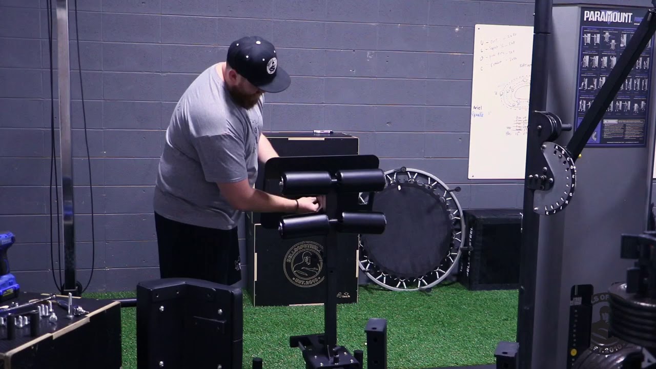 Reverse Hammer 2 In 1 GHD And Reverse Back Extension Assembly Instructions