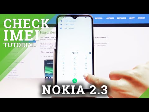 How to Locate IMEI & Serial Number in NOKIA 2.3 – Check IMEI & SN