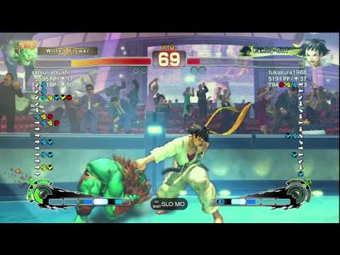 satsui-atsushi [Blanka] vs. tukakura1988 [Makoto] | SSF4 AE