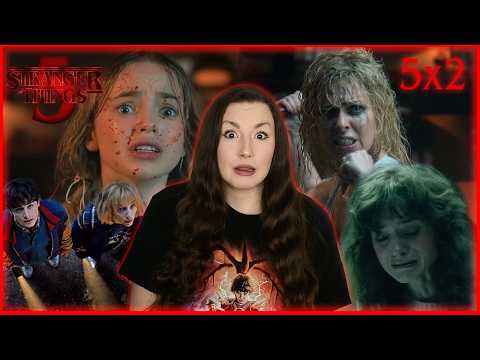 WE'RE ACTUALLY RAISING THE STAKES?! | STRANGER THINGS SEASON 5 EPISODE 2 COMMENTARY & REACTION