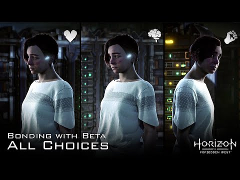 Horizon Forbidden West - Bonding with Beta Scene (All Choices)