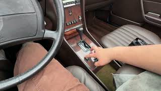 1989 Mercedes-Benz 560SL Functions