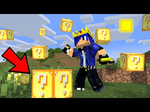 Minecraft, Lekin LUCKY BLOCK li Yomg'ir Yog'adi ! Minecraftr Uzbekcha #minecraft