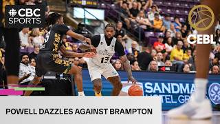 Myles Powell powers Shooting Stars to victory over Honey Badgers | #CBCSports