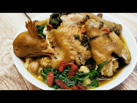 Gà tần thuốc bắc