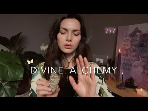 Violet Flame to Release Karmic Energy 💜 Angelic Light Language Healing 🧝🏻‍♀️✨