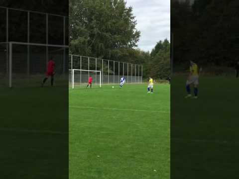 Penalty gescoord door Hessel Hiep