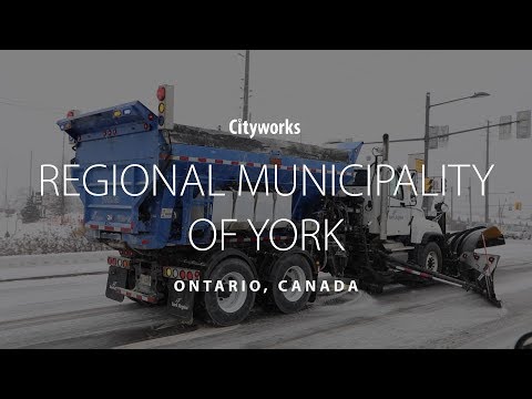 How York Region manages service requests and work orders to help snow removal teams make educated decisions during the winter months