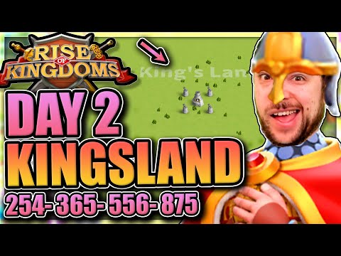 Kingsland Day 2 [sort of Free-For-All?] Rise of Kingdoms Heroic Anthem KvK