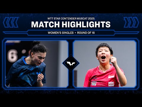 Elizabet Abraamian vs Zeng Jian | WS R16 | #WTTMuscat 2025