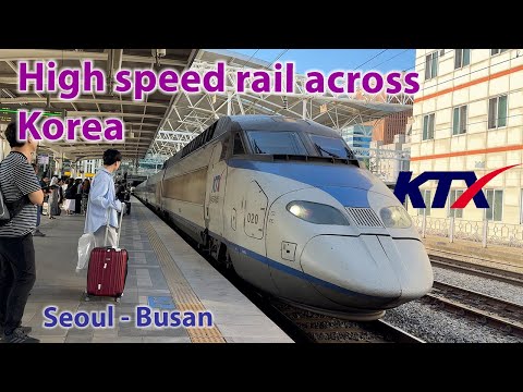 Riding South Korea’s 300km/h Bullet Train | Everything you need to know about the KTX