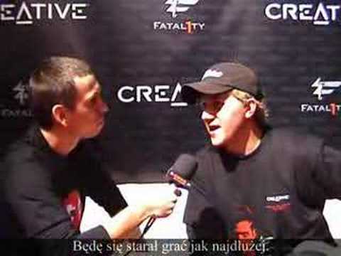 Poznan Game Arena 2007 - Johnathan "Fatal1ty" Wendel