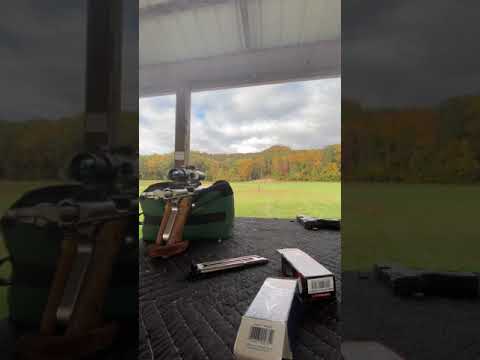 230 yards with a 22lr pistol