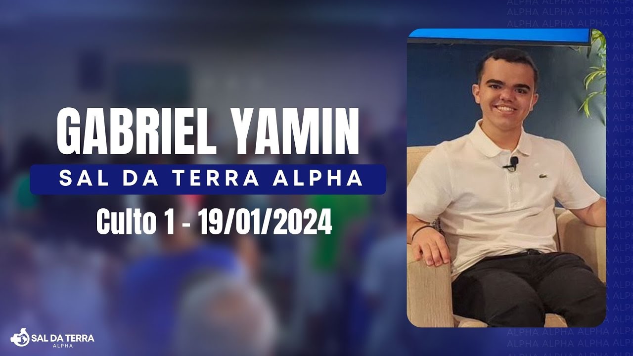 19/01/2025 - Culto 1 - Pr. Paulo Jr. & Gabriel Yamin - Esperando em movimento