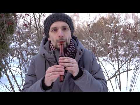 Whistle D key rosewood with blackwood ring - HarmonyFlute