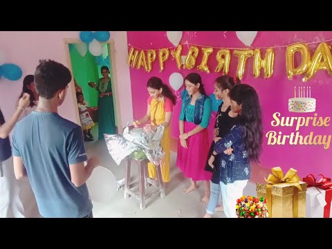 Surprise birthday 🎈🎂🎉 #birthday #surprise #celebration #surprisegift 🎁