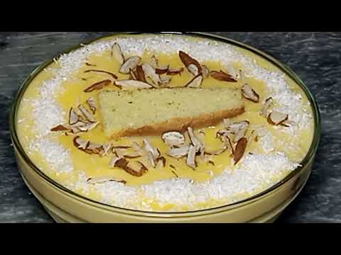 Delicious Cake Custard Recipe By Cooking With Arfan
