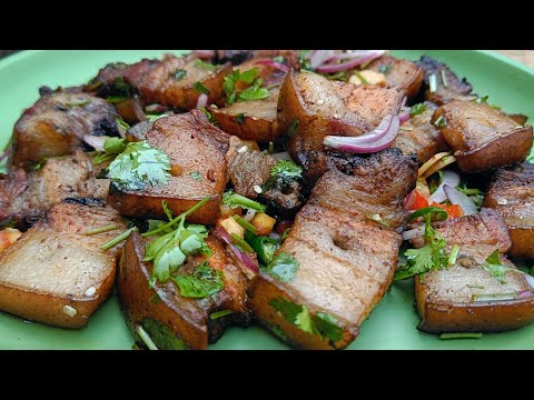 Northeast Traditional Roasted Pork Recipe | Yummy Roasted Pork BBQ Recipe | Pork Stick |