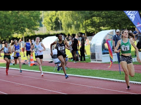 800M JUF et CAF  Championnats Ile-de-France Cadets Juniors ANTONY, Juin 2017