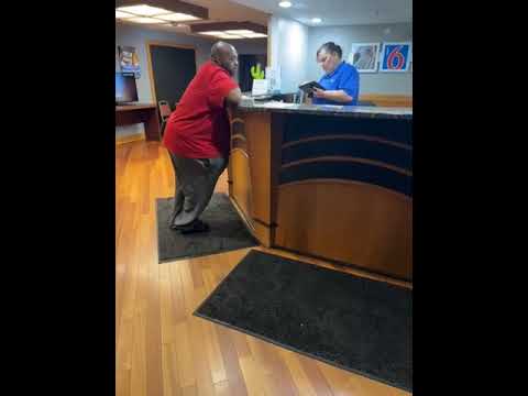 Because I came to Motel 6 on April 18 and the young lady at the desk told me that they...