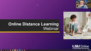 Online Distance Learning - LSU Online Webinar