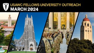 A look at U.S. Army War College fellows during the month of March
