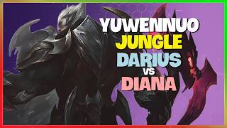Rank 1 Darius: He is WRECKING Diana in CN Super Server - Engsub