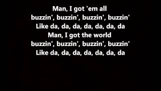 Buzzin' - Mann // Lyrics On Screen [HD]