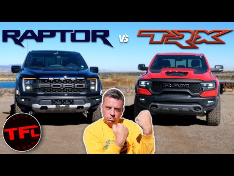 2022 Ford F-150 Raptor vs Ram TRX: Super Truck Showdown