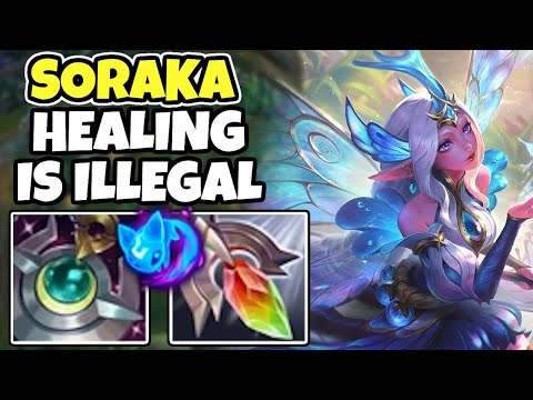 SORAKA HEALING IS INSANE - Challenger support commentary