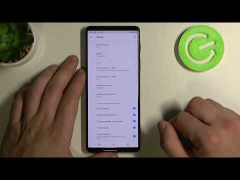 How to Turn On / Turn Off Charging Sound on SONY Xperia 1 III – Sound Settings