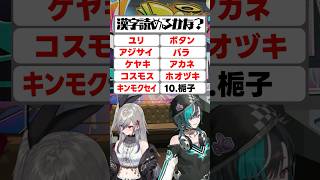【見たことない?👀】2人で挑戦😍漢字読めるかな?#FLOWGLOW #shorts #ホロライブ #hololive #hololivedev_is