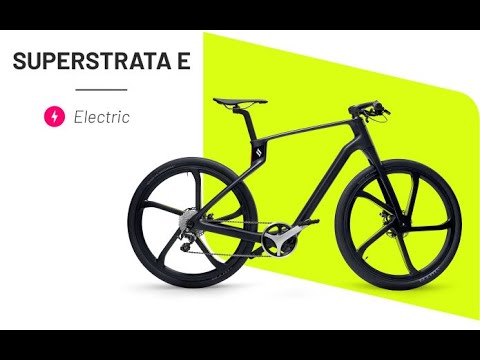 The Superstrata: Custom 3D-printed carbon fiber e-bike