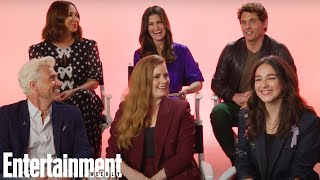 The Cast of 'Disenchanted' on Their Magical Roles | D23 2022 | Entertainment Weekly video
