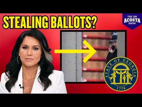 Tulsi Gabbard Photographed at FBI Raid Seeking Trump's 2020 Ballots - Acosta: "We Are Lost"
