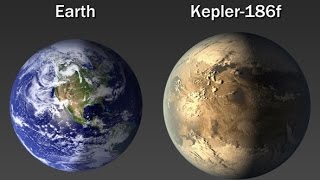 Alien Planet Kepler 186f - A Cousin of Earth