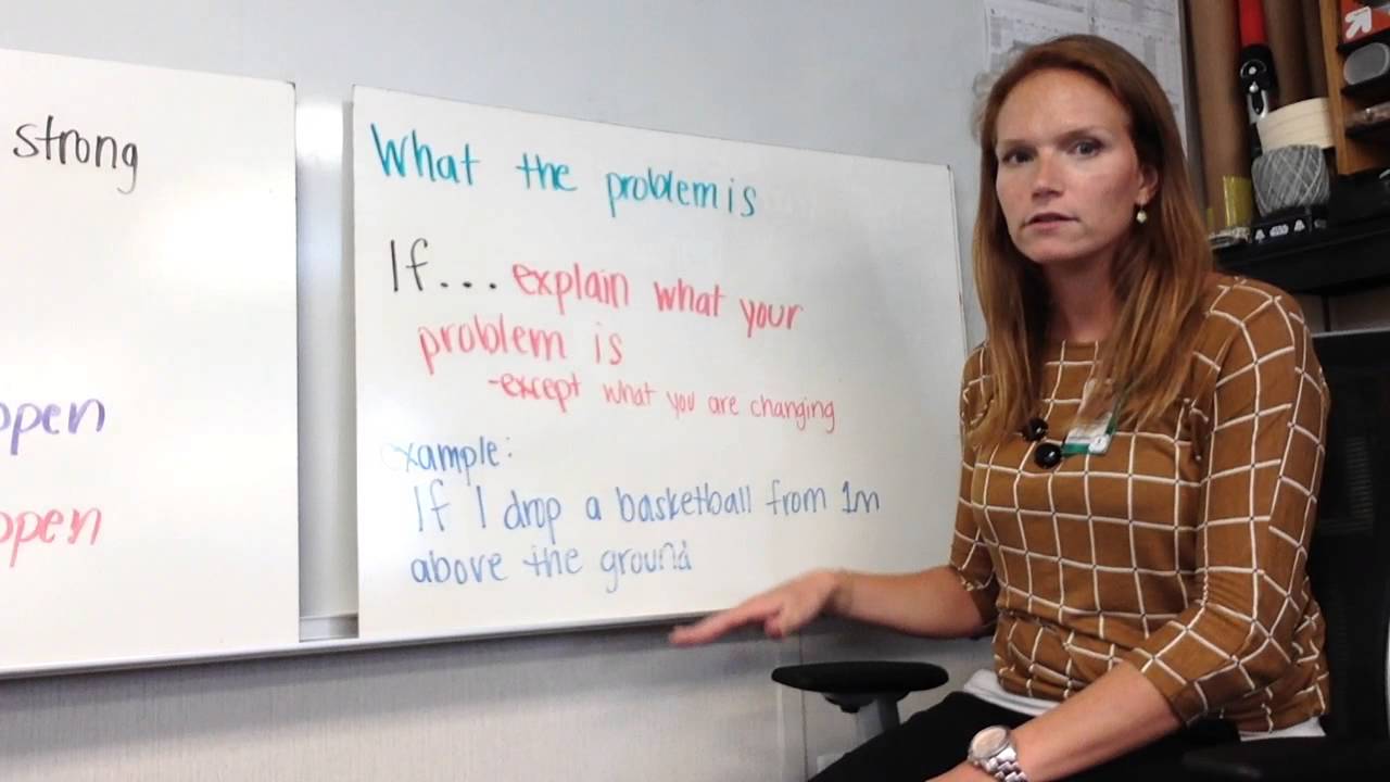 How to write an If...Then...Because hypothesis statement