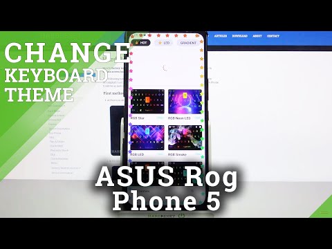 How to Download And Apply LED Keyboard on ASUS Rog Phone 5 – Change Default Keyboard
