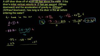 Applying Quadratic Functions 2