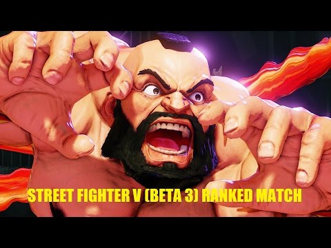Street Fighter V (Beta 3) Zangief vs Cammy (BloodyHamster) *1080p 60FPS*