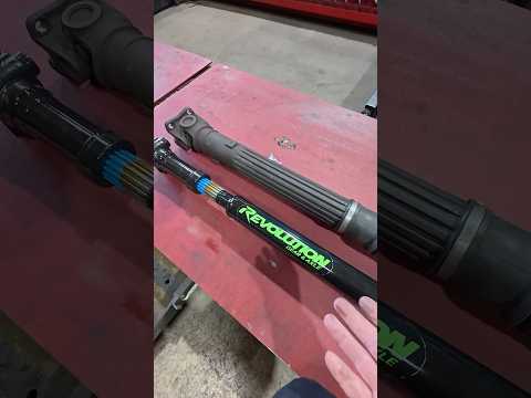 Stock vs aftermarket driveshafts for the Jeep Wrangler JK
