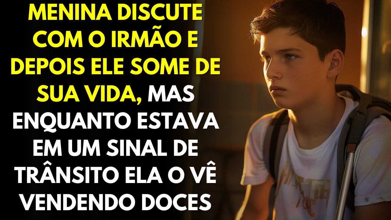 Menina Discute Com o Irmão e Depois Ele Some De Sua Vida, Mas Enquanto Estava Em Um Sinal Ela o Vê