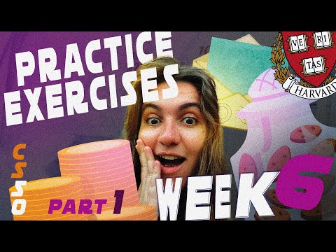 CS50 BANK, FIGLET, JAR, TAQUERIA - PRACTICE PROBLEMS WEEK 6 | SOLUTIONS