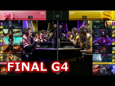 Splyce vs UOL (Unicorns of Love) | Game 4 Finals S6 Worlds 2016 EU Regionals Round 3 | SPY vs UOL G4