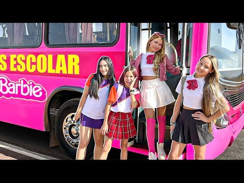 Amanda e Seus amigos Aprendem Regras de Conduta e Segurança e no ônibus escolar ( Ft. Jessica Sousa)